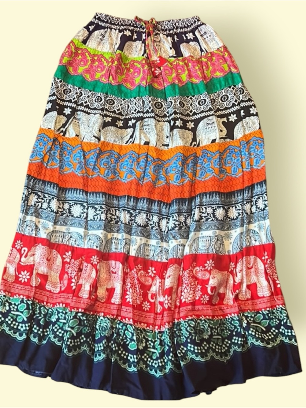 Bohemian  Maxi Skirt Size Medium